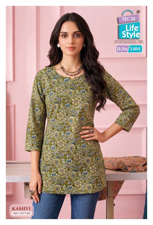 MCM kashvi vol-14 short top wholesale kurtis collection online